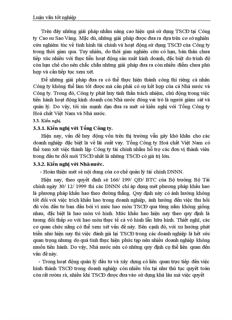 image for page Giải pháp nâng cao hiệu quả sử dụng TSCĐ tại Công ty Cao su Sao Vàng Hà Nội 1