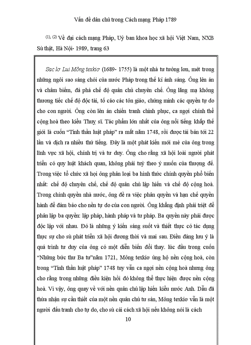 image for page Vấn đề dân chủ trong Cách mạng Pháp