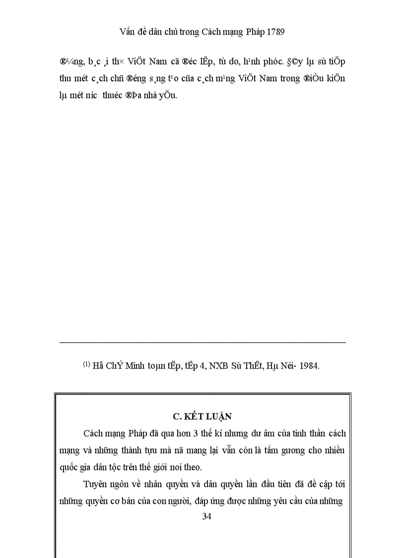 image for page Vấn đề dân chủ trong Cách mạng Pháp