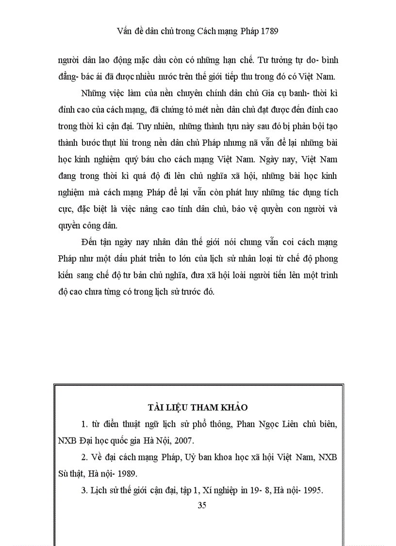 image for page Vấn đề dân chủ trong Cách mạng Pháp