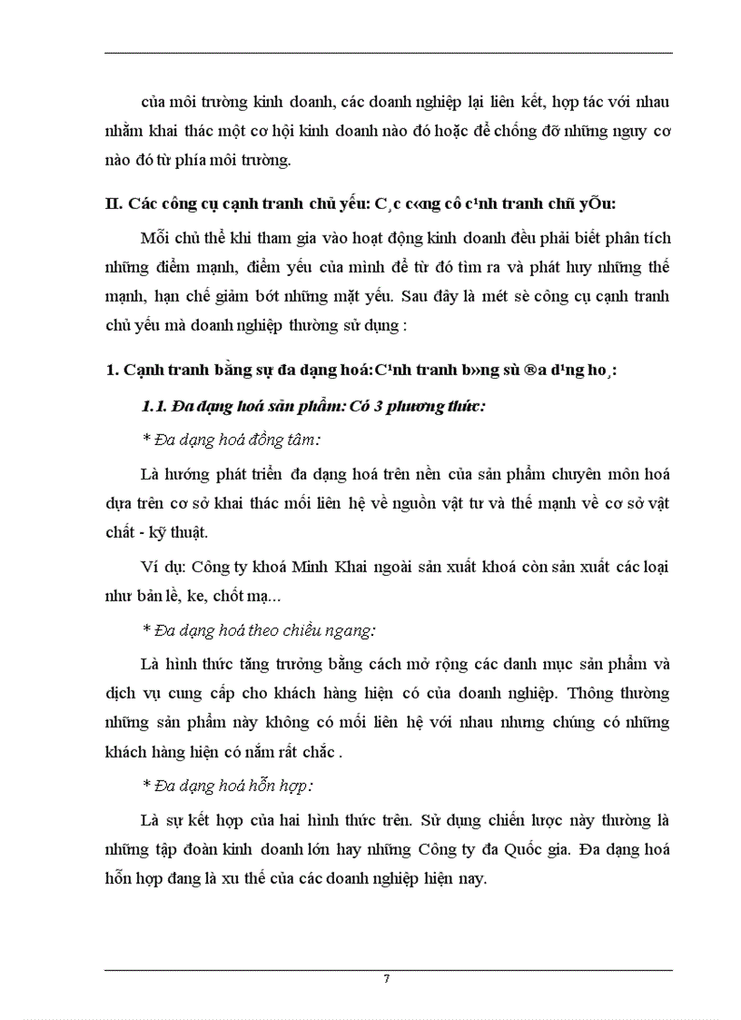 image for page Một số giải pháp để nâng cao khả năng cạnh tranh trong tiêu thụ sản phẩm của công ty khoá minh khai 1