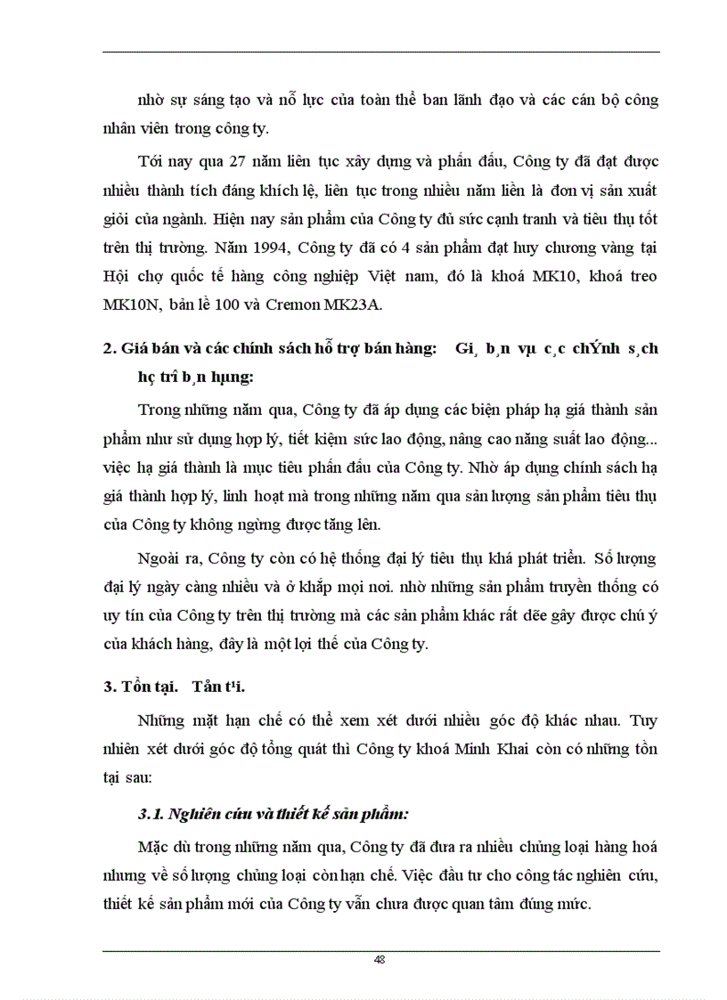 image for page Một số giải pháp để nâng cao khả năng cạnh tranh trong tiêu thụ sản phẩm của công ty khoá minh khai 1