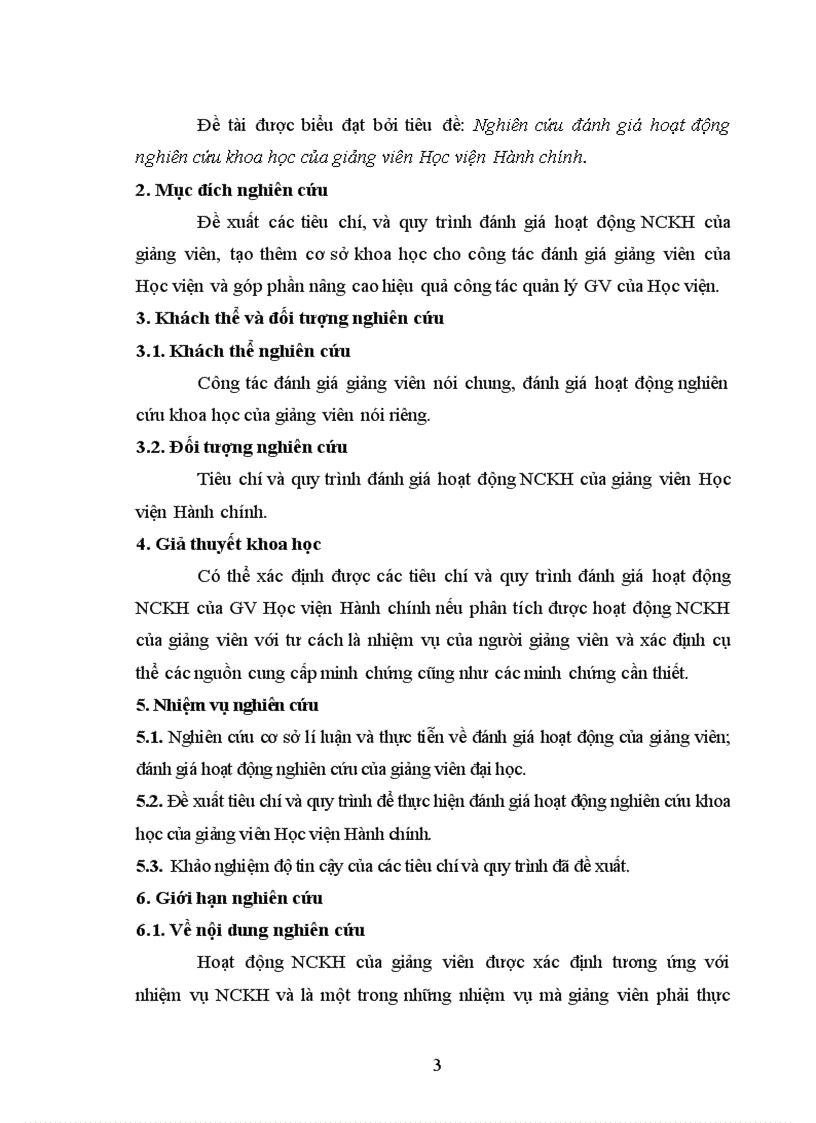 image for page Thực trạng đánh giá hoạt động nghiên cứu khoa học của giảng viên Học viện Hành chính