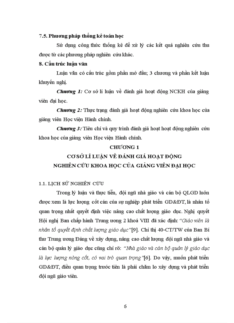 image for page Thực trạng đánh giá hoạt động nghiên cứu khoa học của giảng viên Học viện Hành chính