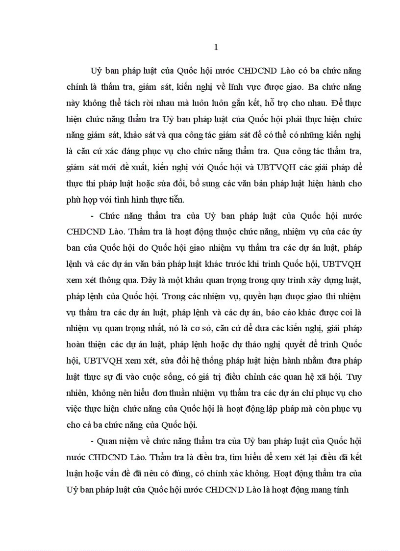image for page Nâng cao chất lượng hoạt động của Uỷ ban pháp luật của Quốc hội nước Cộng hòa Dân chủ Nhân dân Lào hiện nay