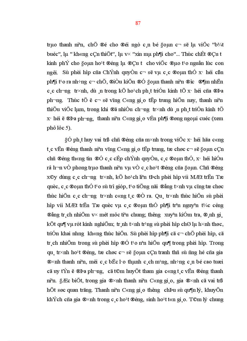 image for page Công tác đoàn kết tập hợp thanh niên tín đồ các tôn giáo trong tình hình mới