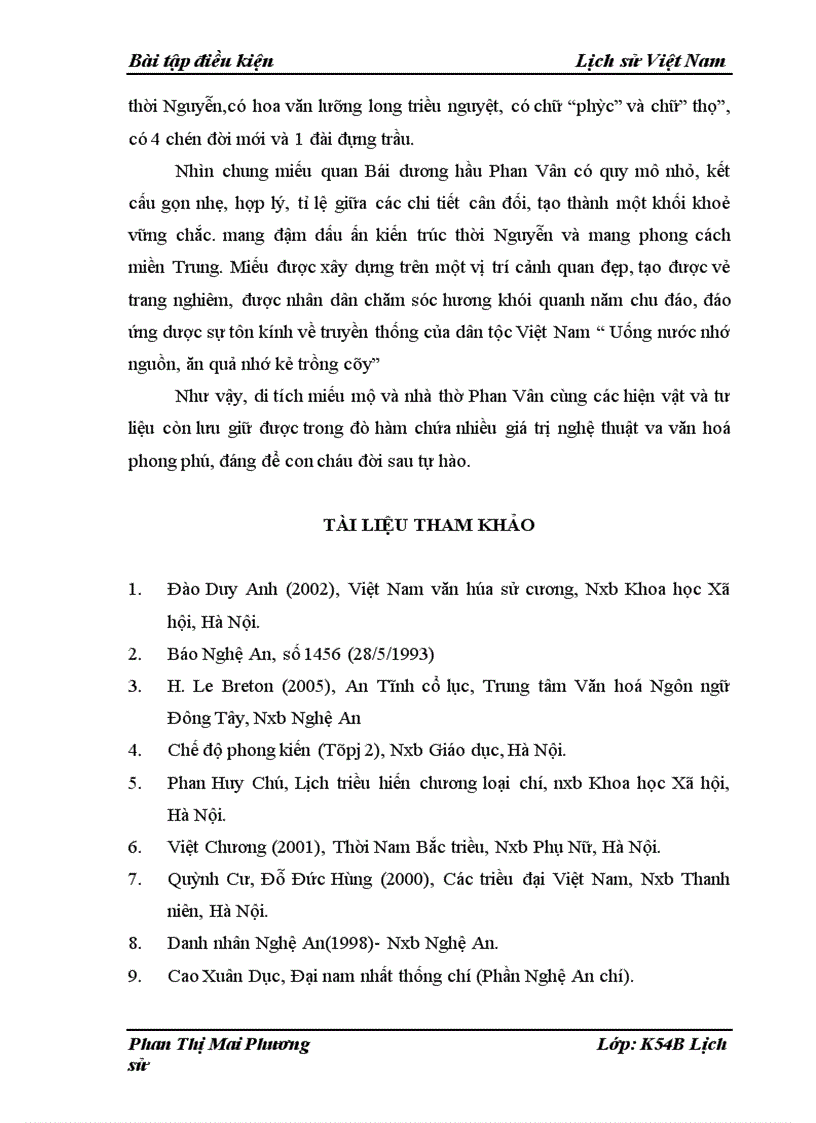image for page Tìm hiểu về dòng họ Phan trên đất Đông Thành Yên Thành Nghệ An từ thế kỉ XV đến thế kỉ XX 1