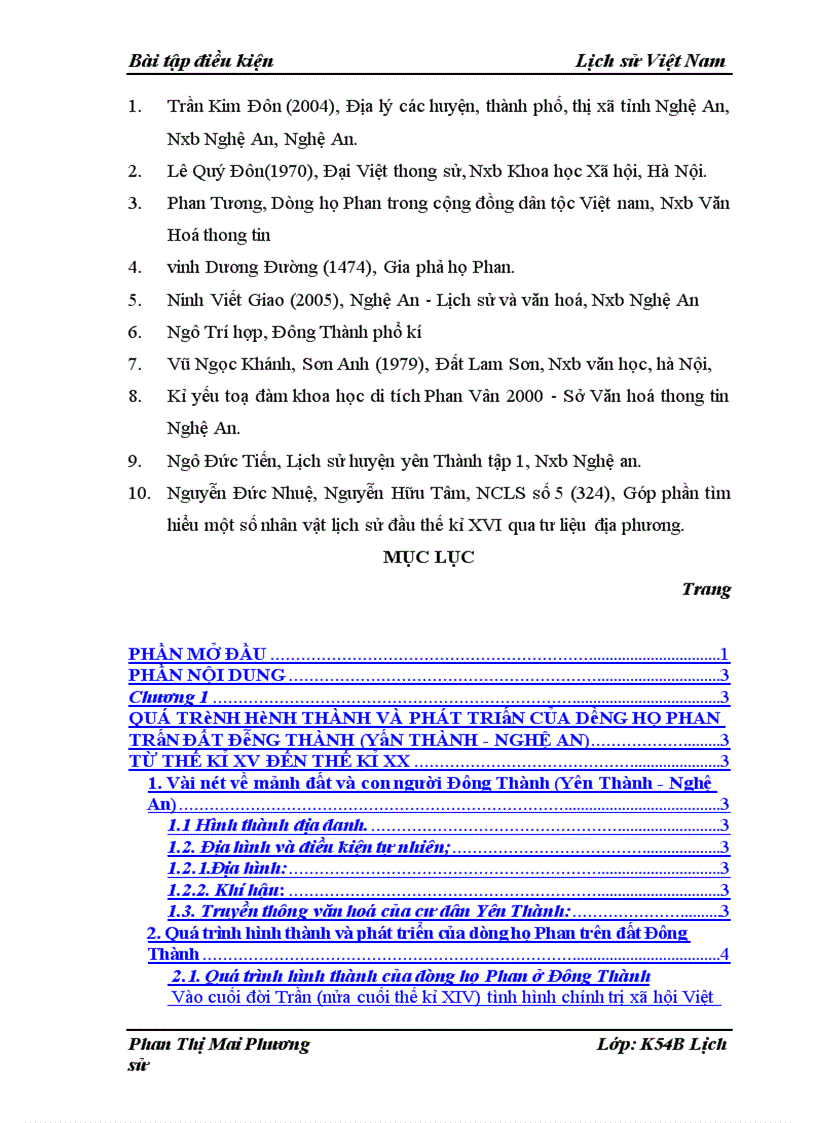 image for page Tìm hiểu về dòng họ Phan trên đất Đông Thành Yên Thành Nghệ An từ thế kỉ XV đến thế kỉ XX 1