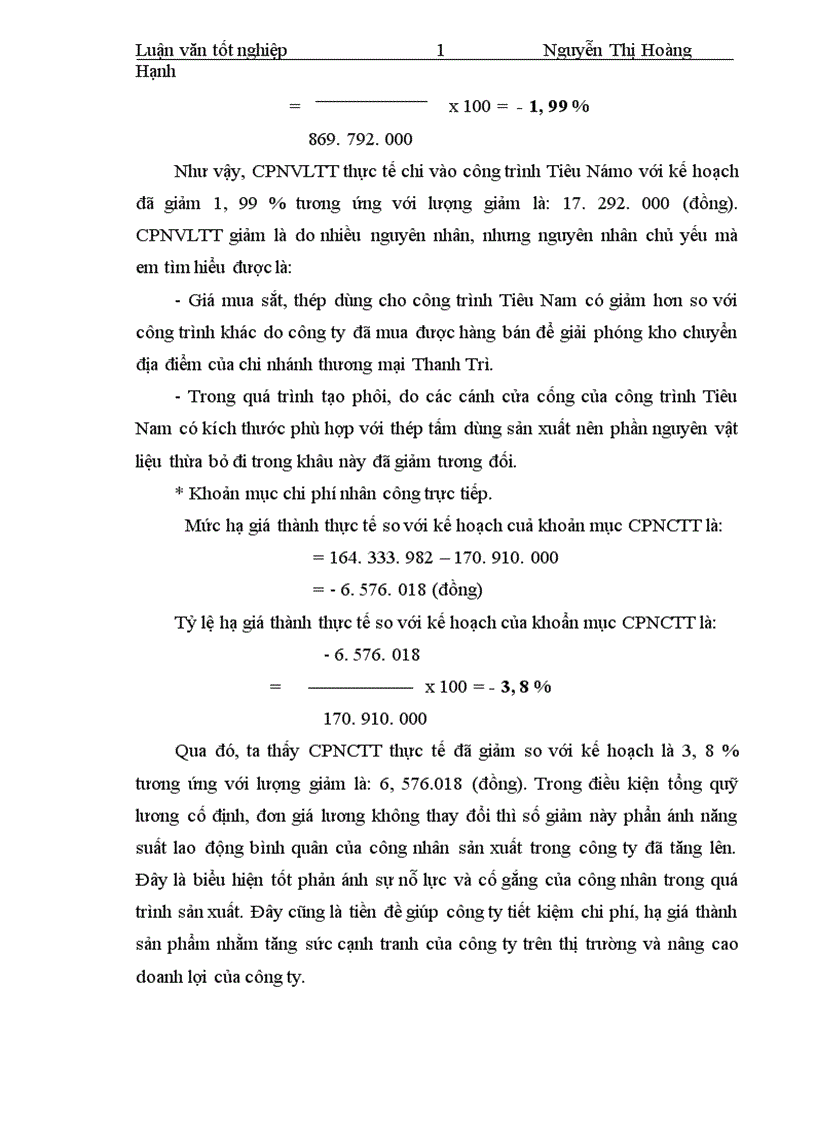 image for page Tổ chức công tác kế toán tập hợp chi phí sản xuất và tính giá thành sản phẩm tại công ty Cơ khí Điện Thuỷ Lợi 1