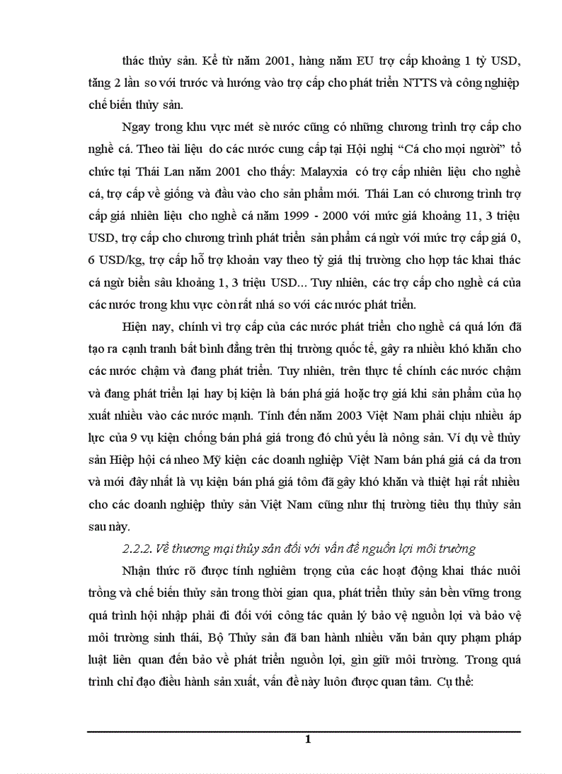 image for page Một số vấn đề về phát triển ngành thuỷ sản Việt Nam trong quá trình hội nhập WTO