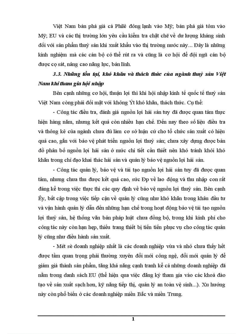 image for page Một số vấn đề về phát triển ngành thuỷ sản Việt Nam trong quá trình hội nhập WTO