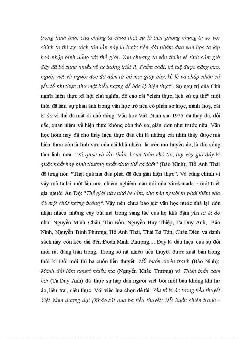 image for page Yếu tố kì ảo trong tiểu thuyết Việt Nam đương đại