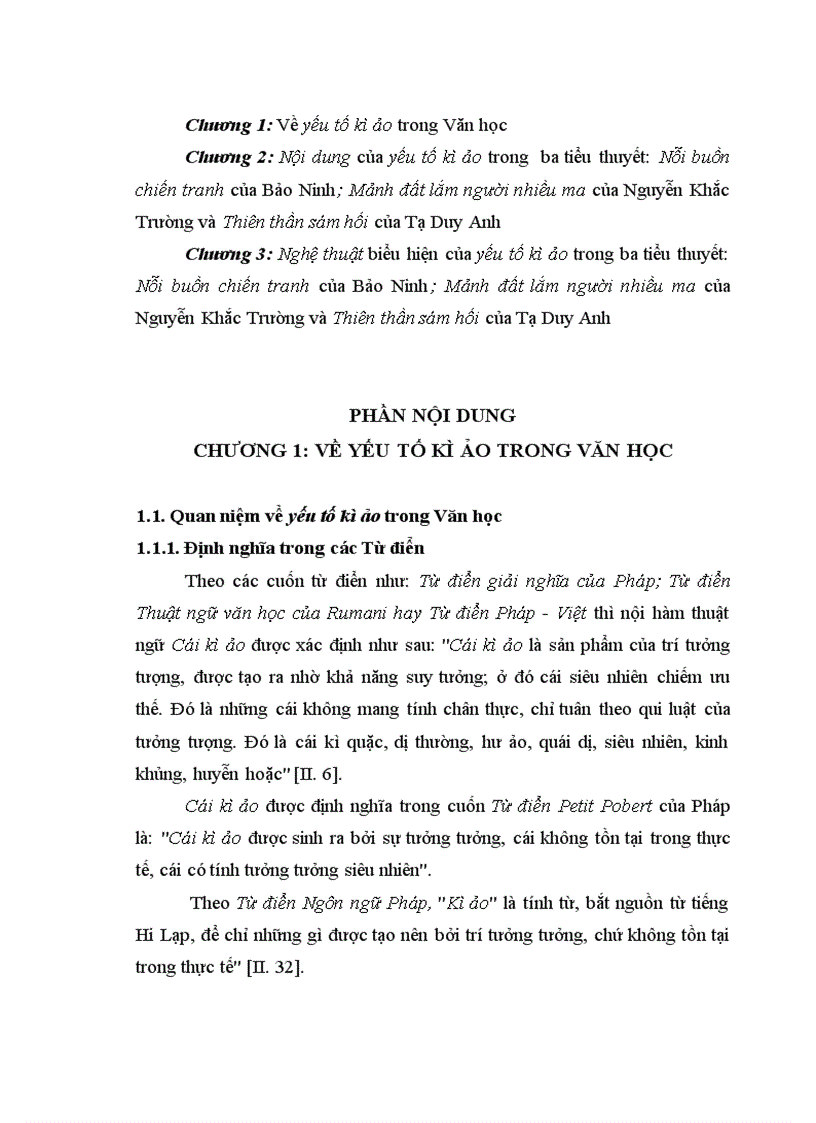 image for page Yếu tố kì ảo trong tiểu thuyết Việt Nam đương đại