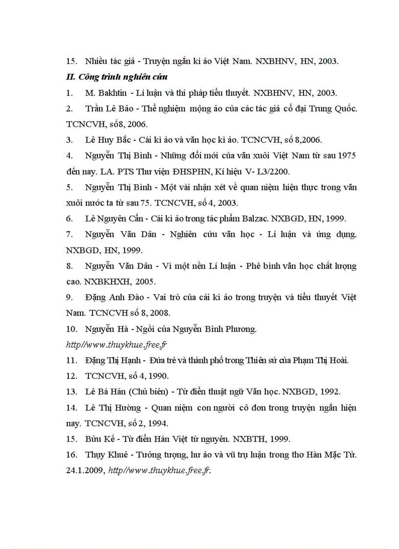 image for page Yếu tố kì ảo trong tiểu thuyết Việt Nam đương đại