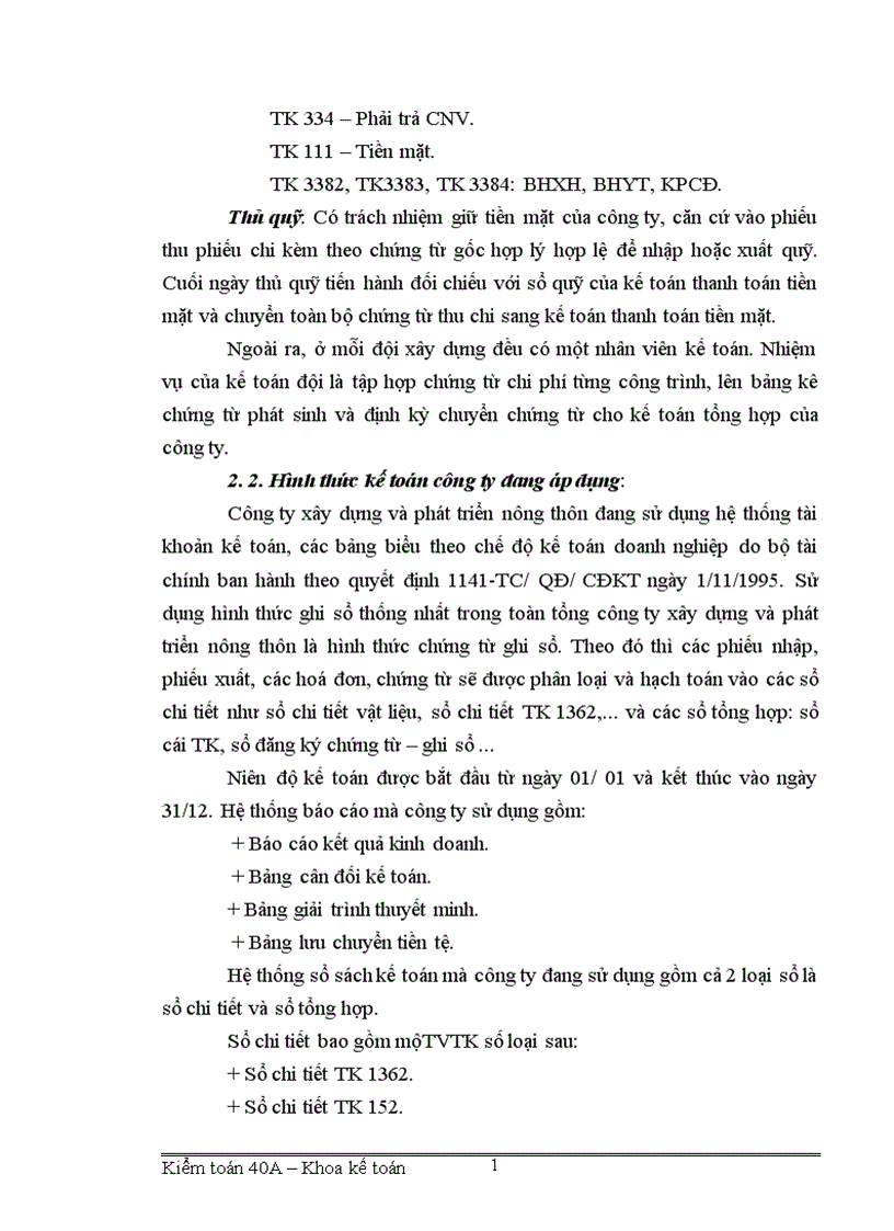 image for page Tổ chức hạch toán vật tư ở công ty xây dựng và phát triển nông thôn 1