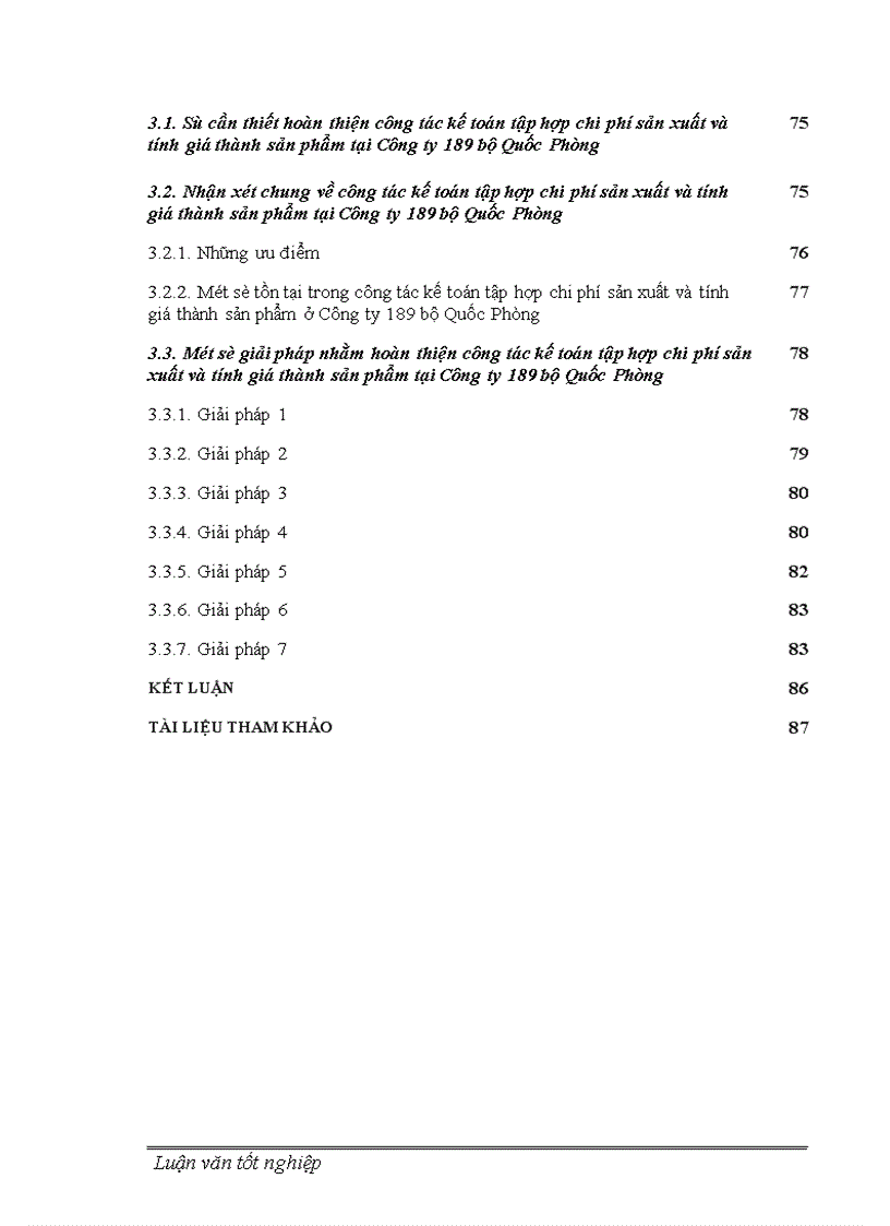 image for page Hoàn thiện công tác kế toán tập hợp chi phí sản xuất và tính giá thành sản phẩm tại công ty 189 Bộ Quốc Phòng 1