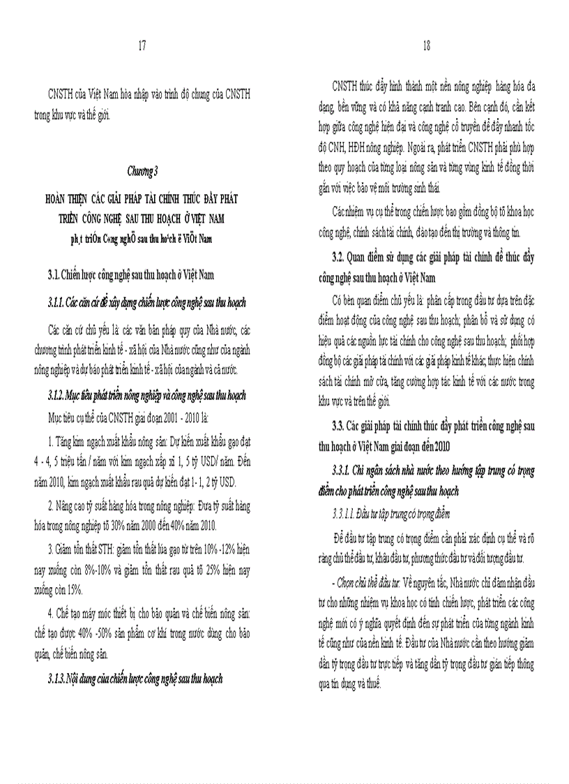 image for page Giải pháp tài chính thúc đẩy phát triển công nghệ sau thu hoạch trong điều kiện công nghiệp hóa hiện đại hóa ở Việt Nam