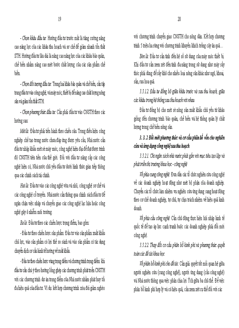 image for page Giải pháp tài chính thúc đẩy phát triển công nghệ sau thu hoạch trong điều kiện công nghiệp hóa hiện đại hóa ở Việt Nam
