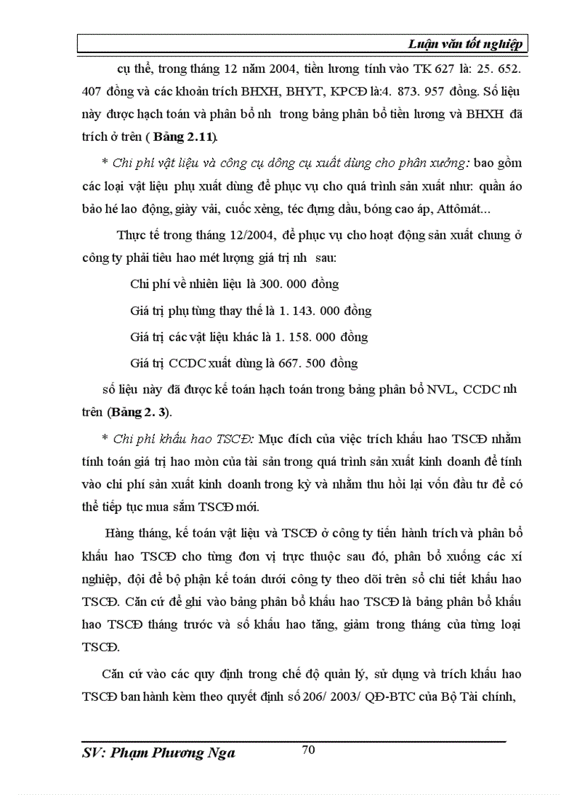 image for page Tổ chức kế toán chi phí và tính giá thành sản phẩm gạch tại công ty cổ phần vật liệu xây dựng và xây lắp Ngọc Lý Bắc Giang