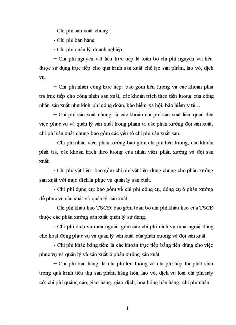 image for page Hoạch toán chi phí sản xuất và tính giá thành sản phẩm 1