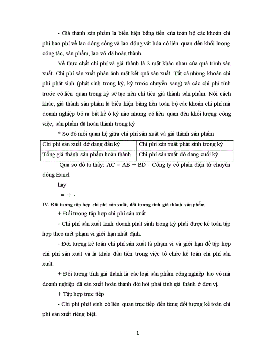 image for page Hoạch toán chi phí sản xuất và tính giá thành sản phẩm 1