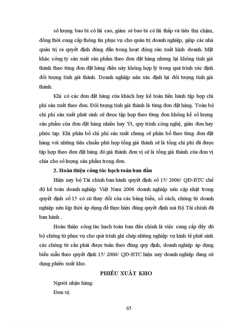 image for page Hoạch toán chi phí sản xuất và tính giá thành sản phẩm 1