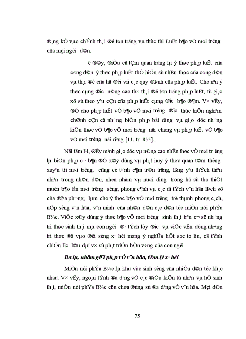 image for page Vấn đề xây dựng ý thức bảo vệ môi trường sinh thái cho đồng bào các dân tộc miền núi phía Bắc nước ta hiện nay