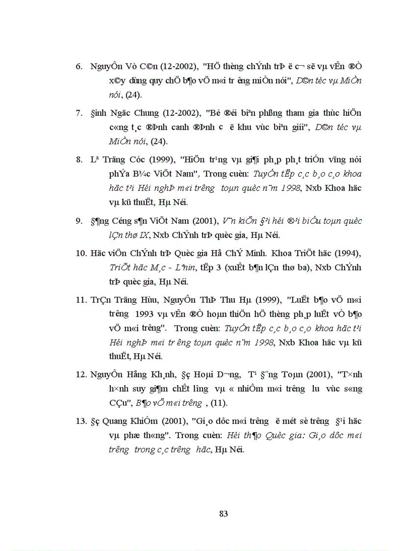 image for page Vấn đề xây dựng ý thức bảo vệ môi trường sinh thái cho đồng bào các dân tộc miền núi phía Bắc nước ta hiện nay