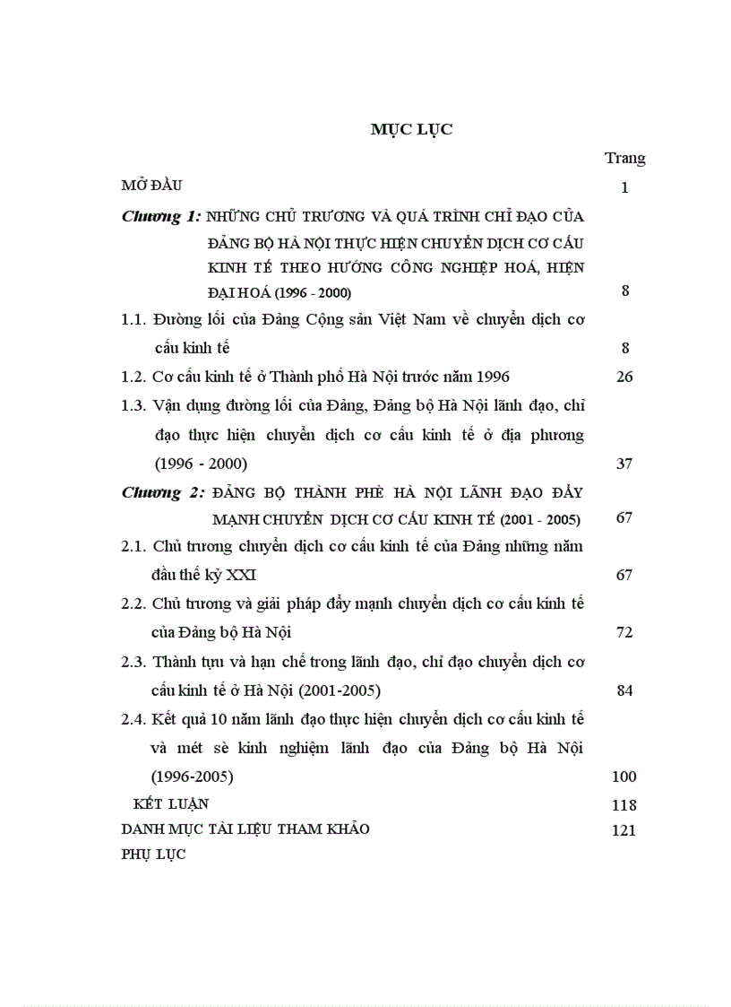 image for page Đảng bộ Thành phố Hà Nội lãnh đạo chuyển dịch cơ cấu kinh tế theo hướng công nghiệp hoá hiện đại hoá từ 1996 đến 2005