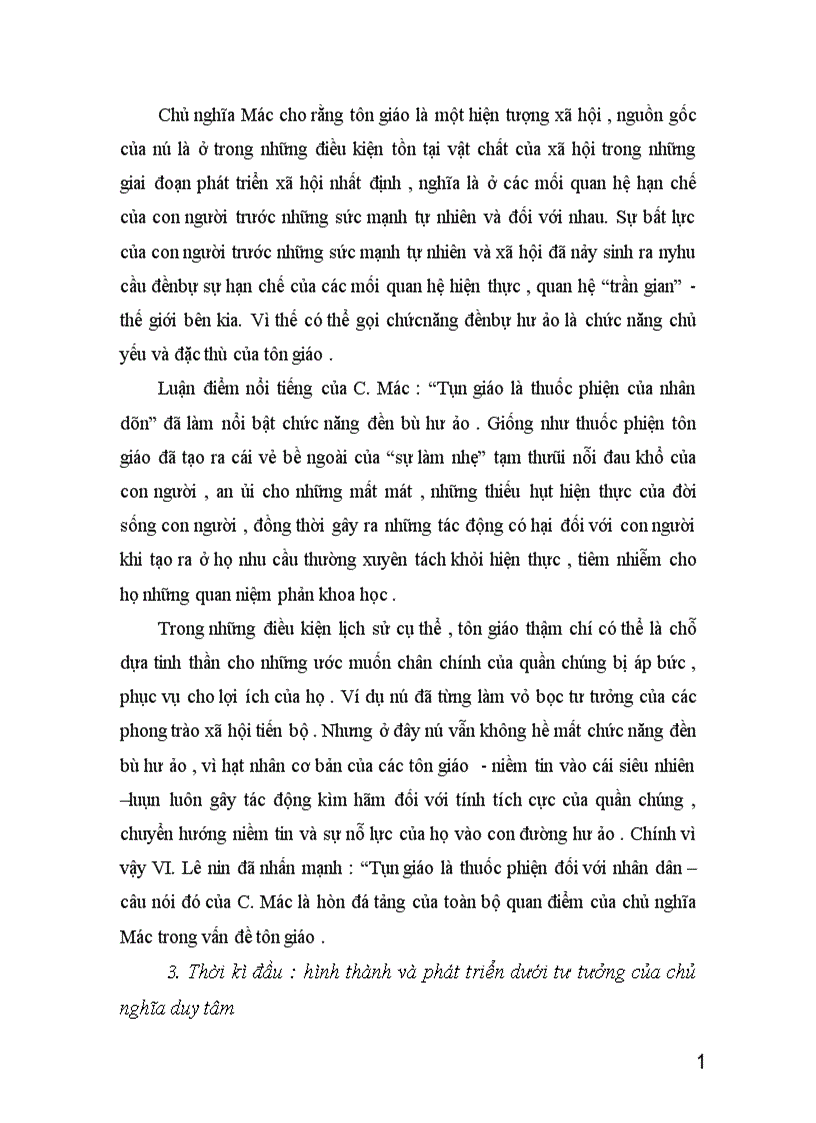 image for page Nhìn nhận tôn giáo trên quan điểm duy vật biện chứng của Mác Lênin