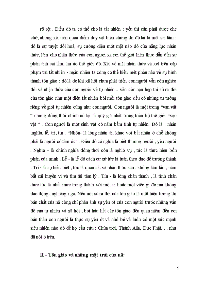 image for page Nhìn nhận tôn giáo trên quan điểm duy vật biện chứng của Mác Lênin