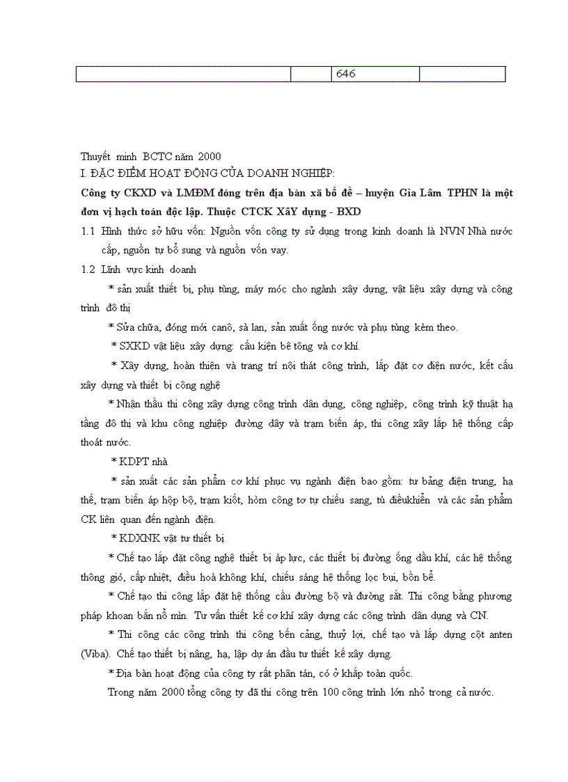 image for page Phân tích tình hình tài chính của Công ty Cơ khí Xây dựng và Lắp máy điện nước 1