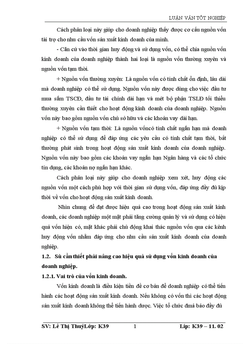 image for page Một số ý kiến đề xuất nhằm góp phần nâng cao hiệu quả sử dụng vốn kinh doanh của Công ty Cổ phần xây lắp I