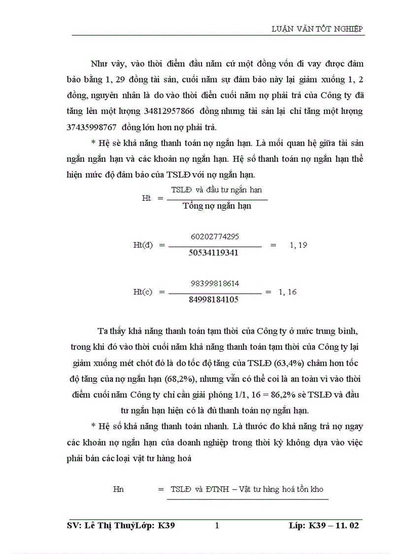 image for page Một số ý kiến đề xuất nhằm góp phần nâng cao hiệu quả sử dụng vốn kinh doanh của Công ty Cổ phần xây lắp I