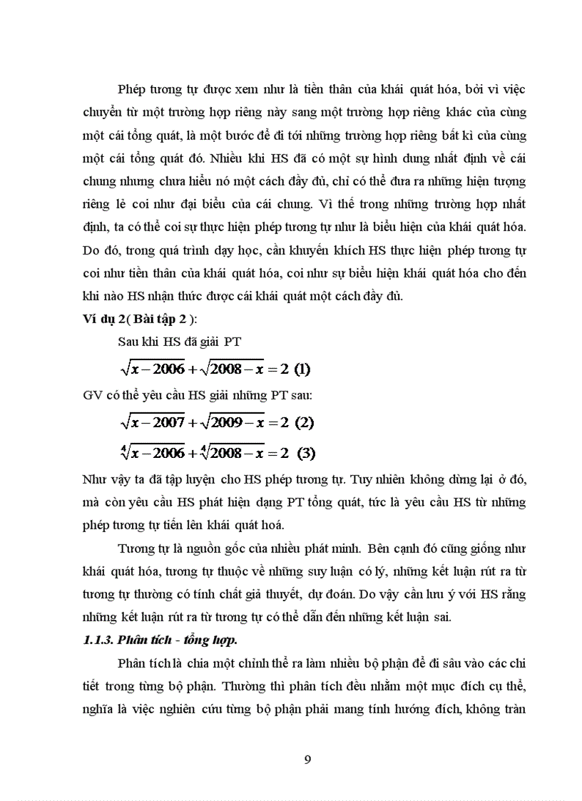 image for page Rèn luyện năng lực tìm đoán cho học sinh thông qua dạy học giải phương trình ở trường THPT 1