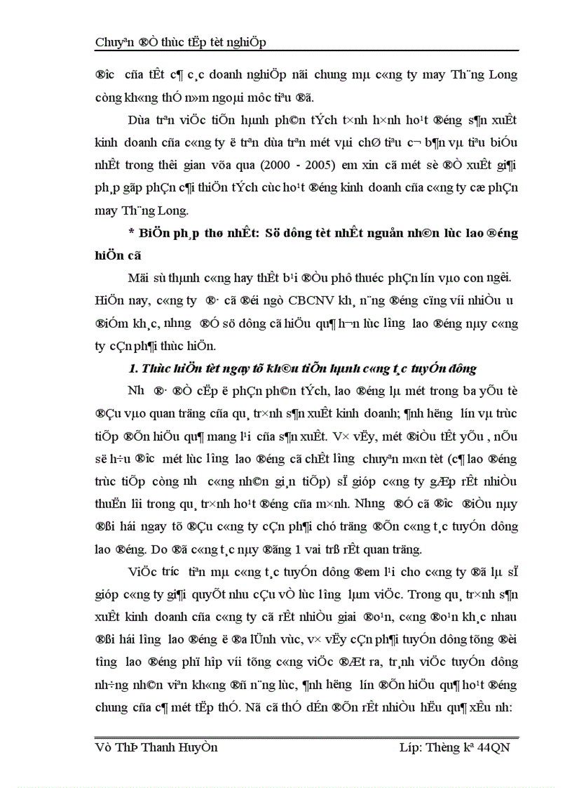 image for page Phân tích tình hình hoạt động sản xuất kinh doanh của công ty Cổ phần may Thăng Long giai đoạn 2000 2005 1