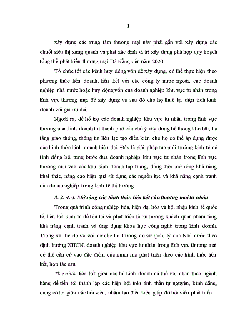 image for page Kinh tế tư nhân trong lĩnh vực thương mại ở thành phố Đà Nẵng