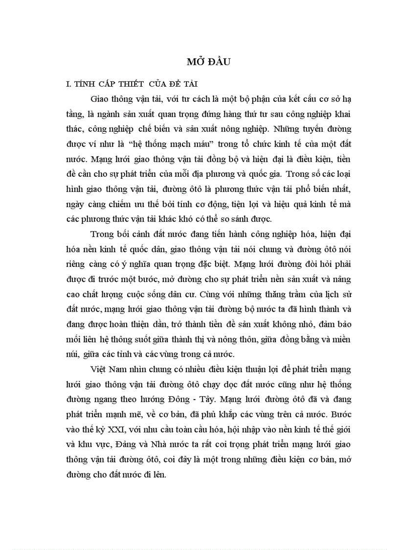 image for page Địa lí ngành giao thông vận tải đường ôtô Việt Nam 1