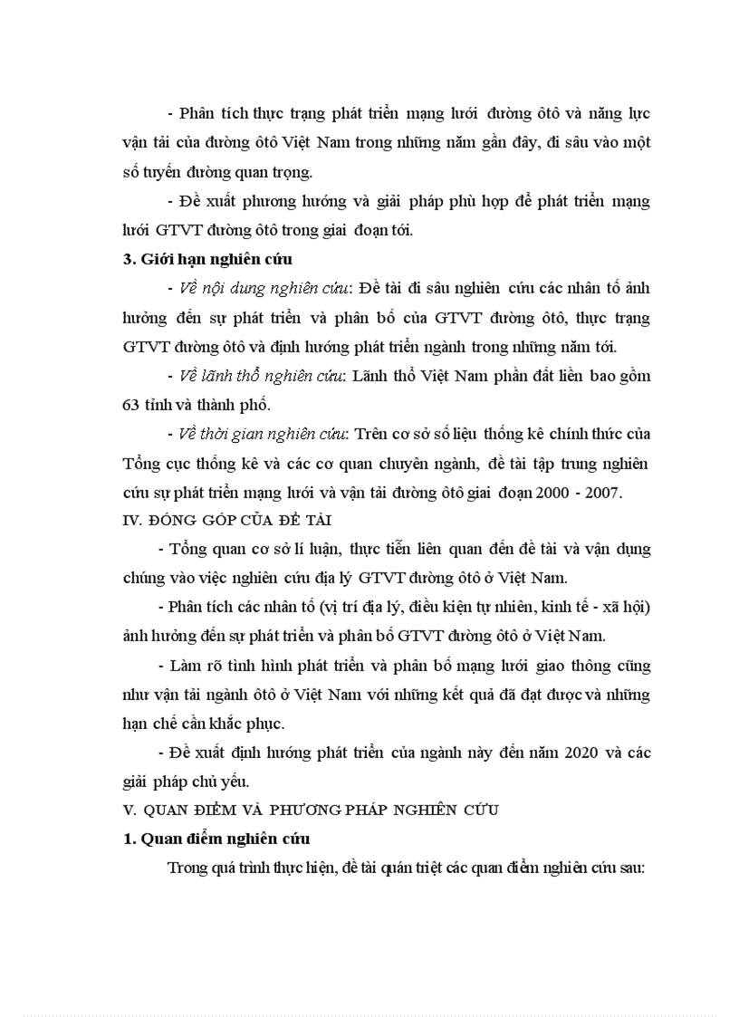 image for page Địa lí ngành giao thông vận tải đường ôtô Việt Nam 1