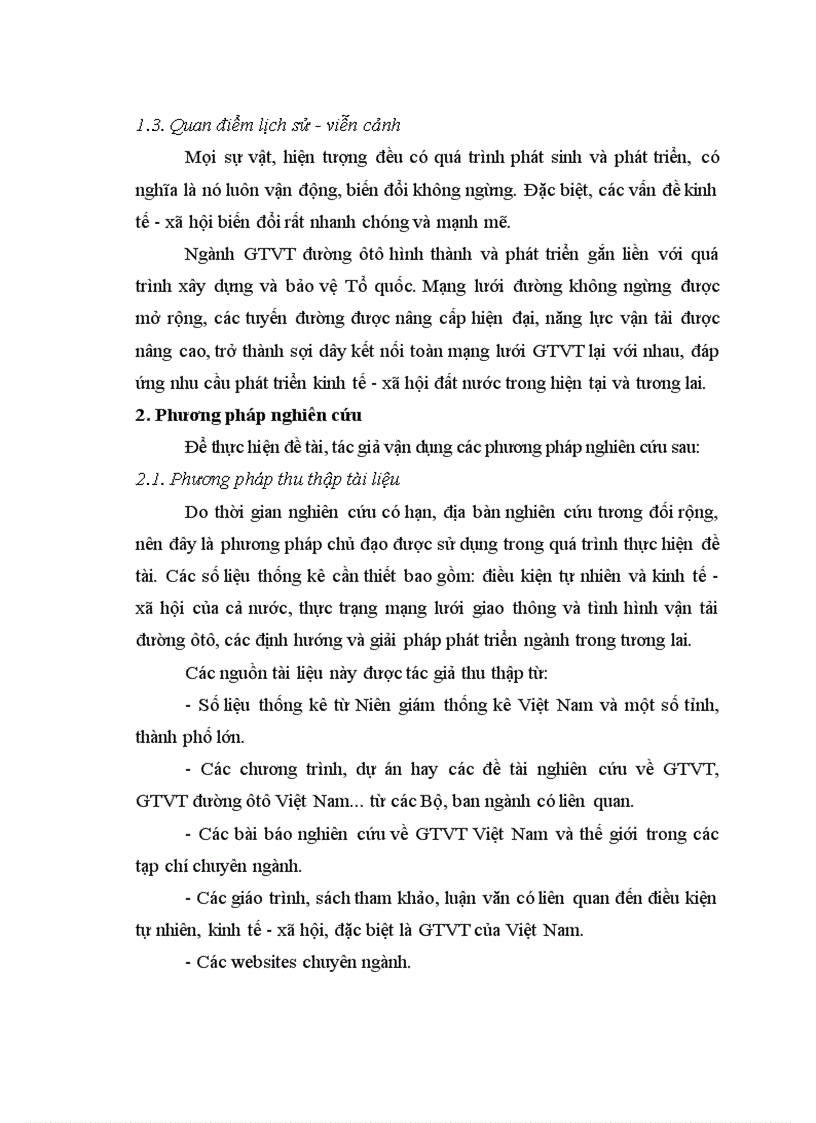 image for page Địa lí ngành giao thông vận tải đường ôtô Việt Nam 1