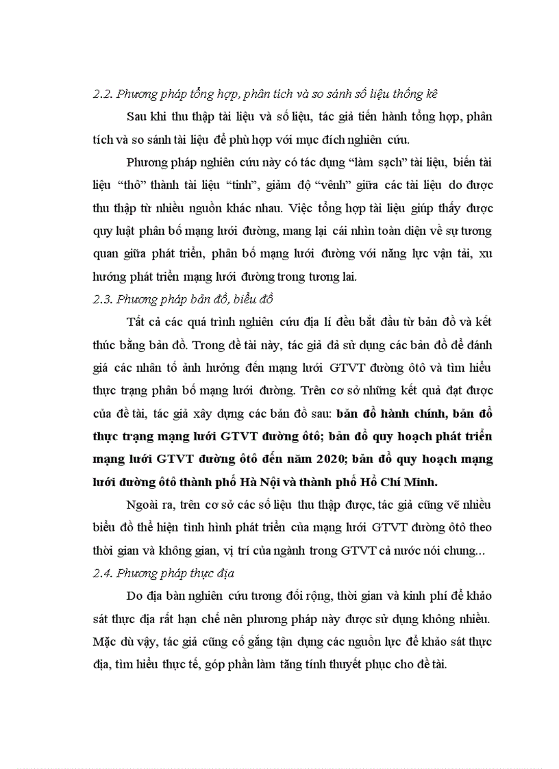 image for page Địa lí ngành giao thông vận tải đường ôtô Việt Nam 1