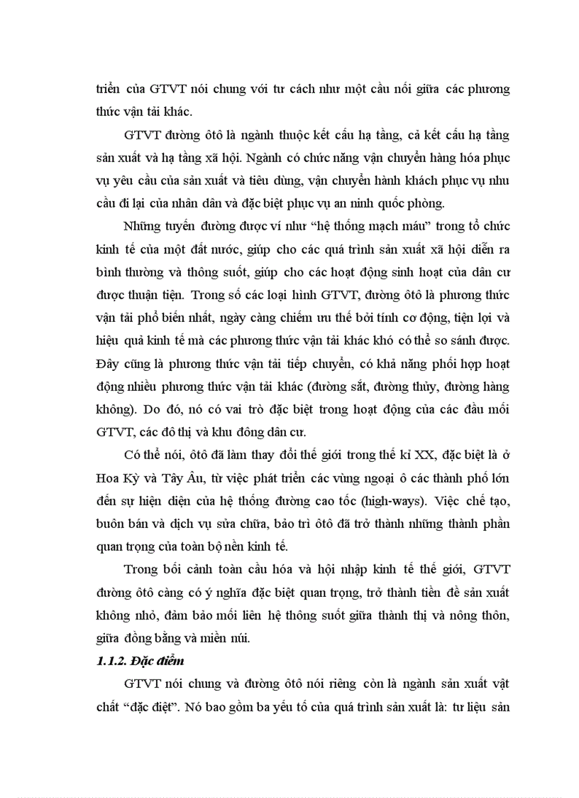 image for page Địa lí ngành giao thông vận tải đường ôtô Việt Nam 1