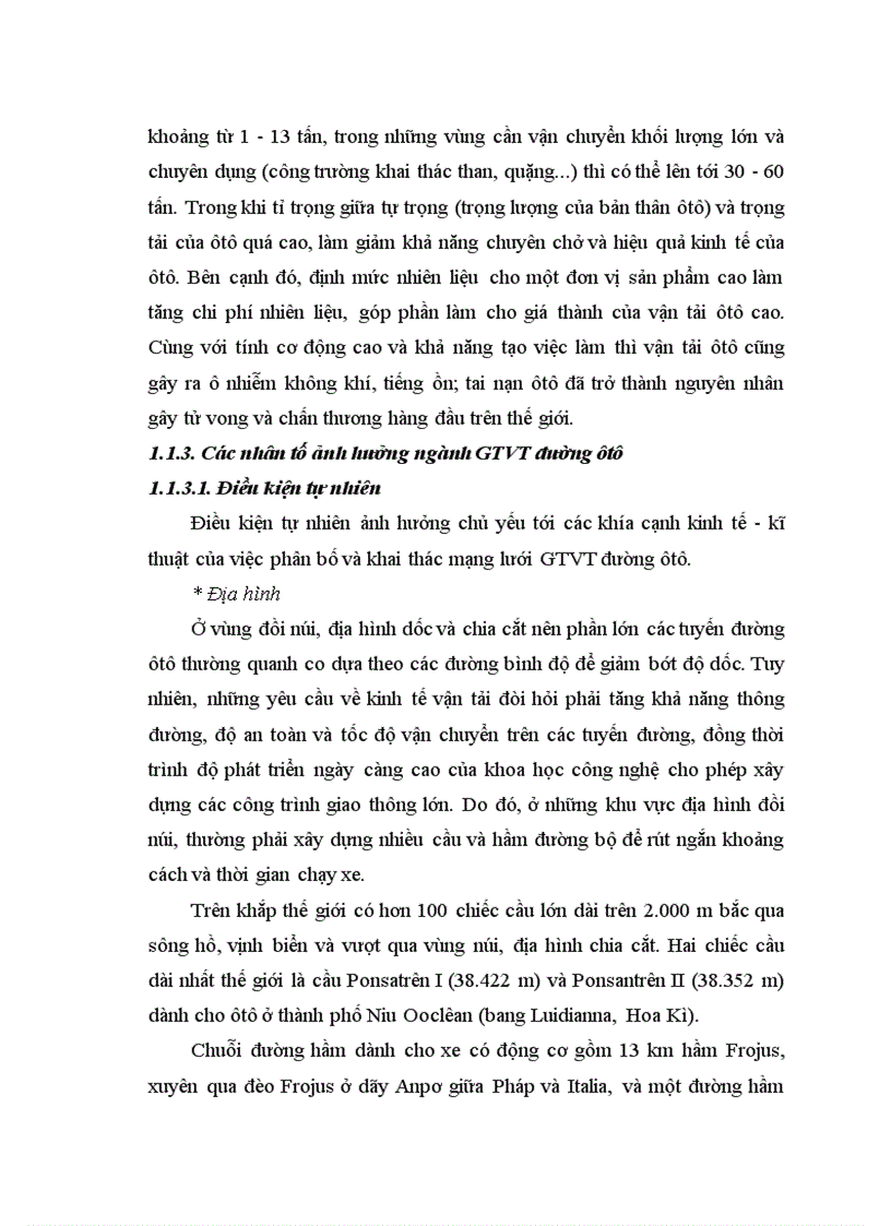 image for page Địa lí ngành giao thông vận tải đường ôtô Việt Nam 1