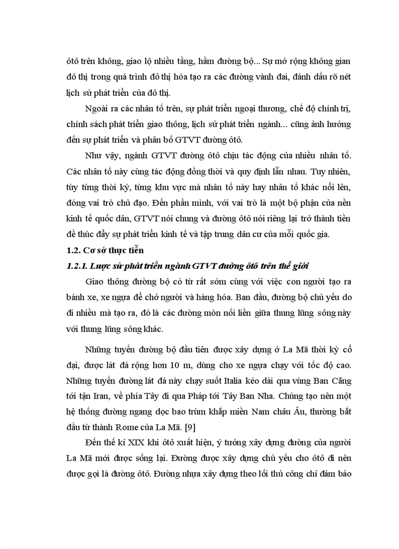 image for page Địa lí ngành giao thông vận tải đường ôtô Việt Nam 1