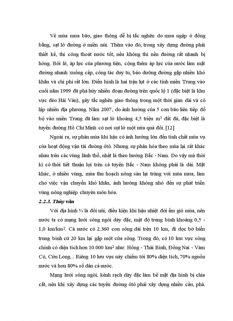 image for page Địa lí ngành giao thông vận tải đường ôtô Việt Nam 1