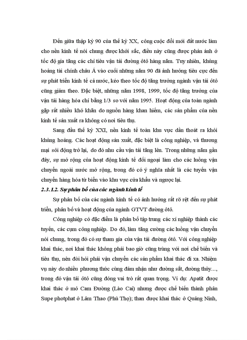 image for page Địa lí ngành giao thông vận tải đường ôtô Việt Nam 1