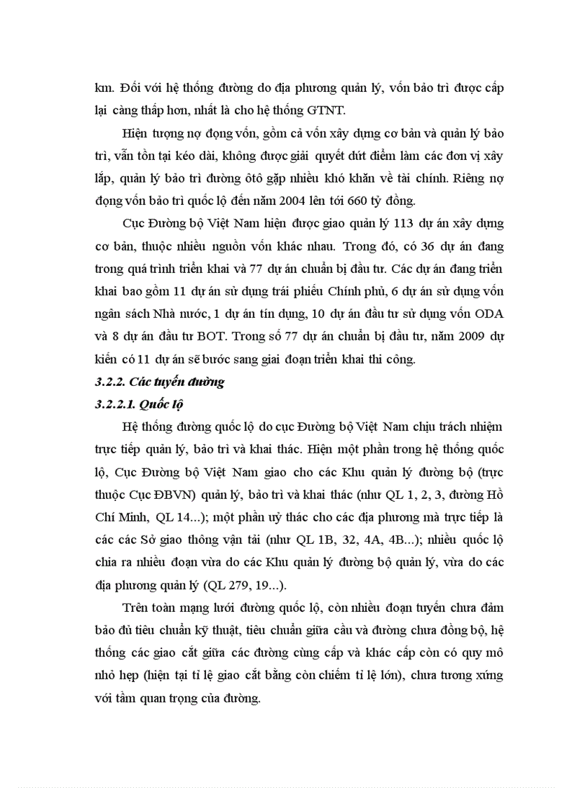 image for page Địa lí ngành giao thông vận tải đường ôtô Việt Nam 1