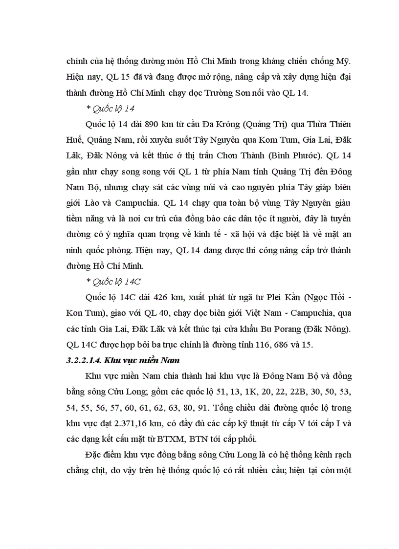 image for page Địa lí ngành giao thông vận tải đường ôtô Việt Nam 1