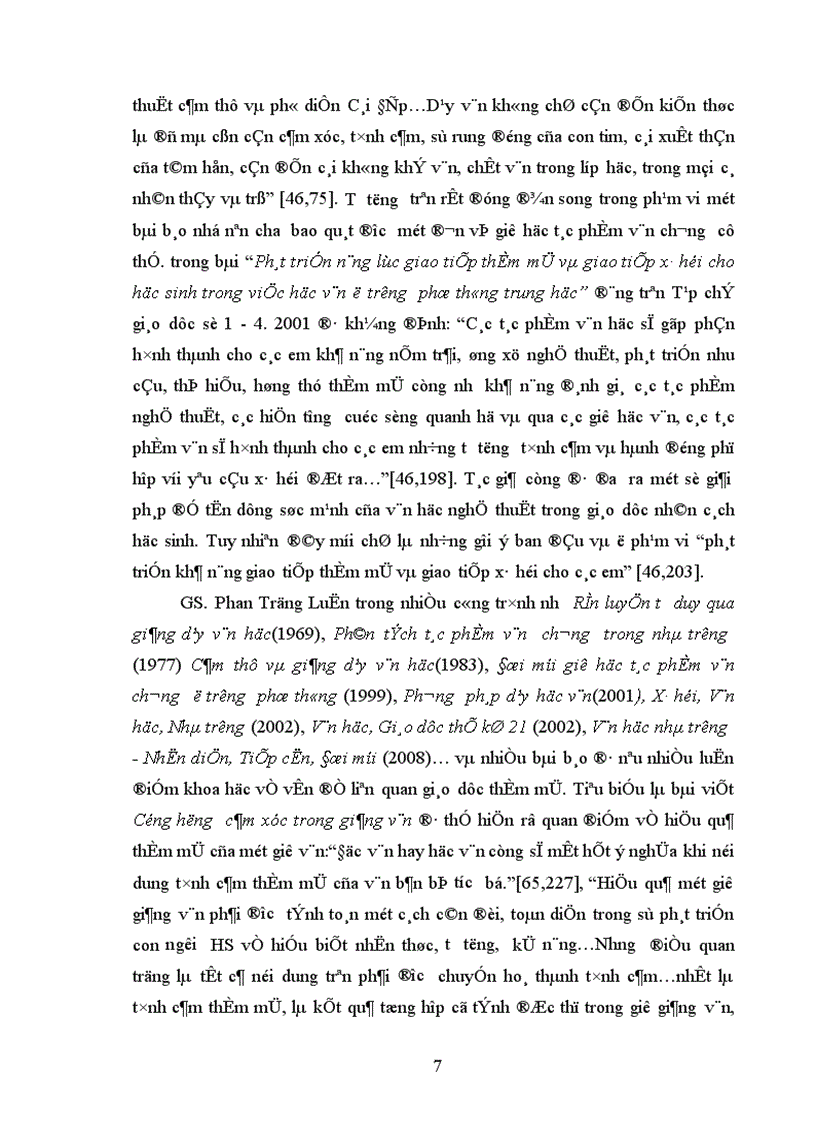 image for page Phương hướng khắc phục xã hội học dung tục trong dạy học tác phẩm văn chương