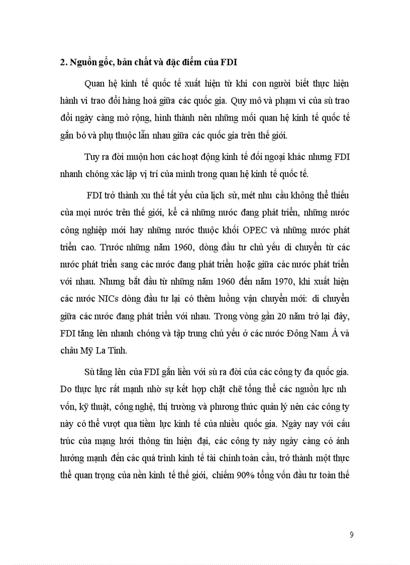 image for page Các giải pháp nhằm nâng cao khả năng thu hút vốn FDI vào TP